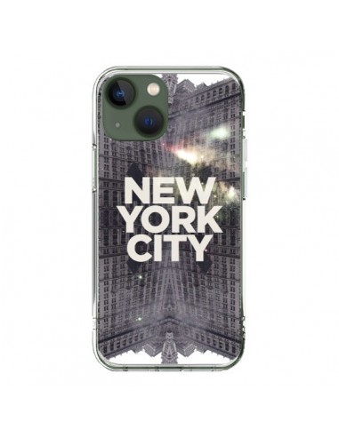 Coque iPhone 13 New York City Gris - Javier Martinez