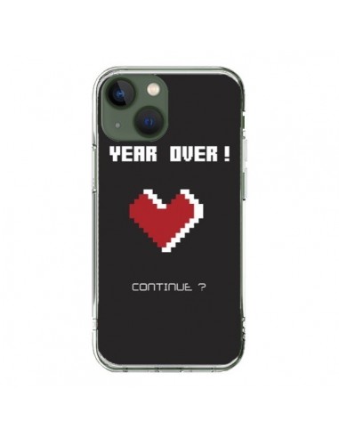 Coque iPhone 13 Year Over Love Coeur Amour - Julien Martinez
