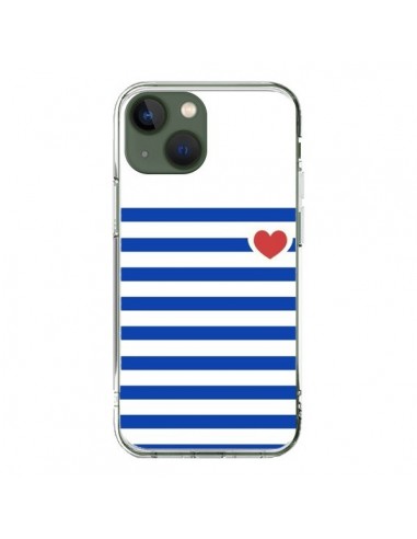 Cover iPhone 13 Mariniere Cuore - Jonathan Perez