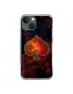 Coque iPhone 13 Nebula Spade Pique Galaxie - Jonathan Perez
