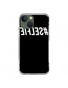 Cover iPhone 13 Hashtag Selfie Bianco Rovesciato -...