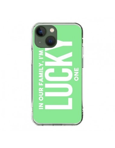 Cover iPhone 13 In our family i'm the Lucky one - Jonathan Perez