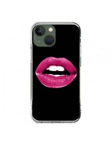 Coque iPhone 13 Lèvres Roses - Jonathan Perez