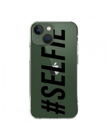 Coque iPhone 13 Hashtag Selfie Transparente - Jonathan Perez