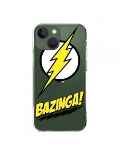 iPhone 13 Case Bazinga Sheldon The Big Bang Thoery Clear...