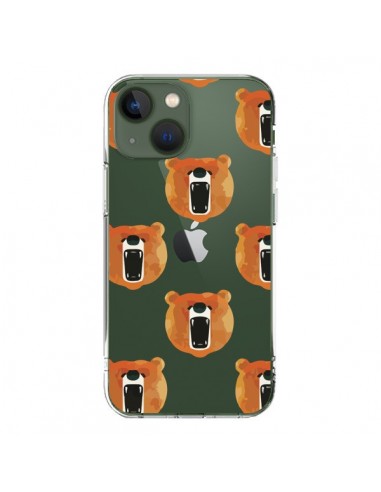 Cover iPhone 13 Orso Trasparente - Dricia Do