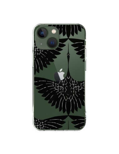 Cover iPhone 13 Pavone Trasparente - Dricia Do