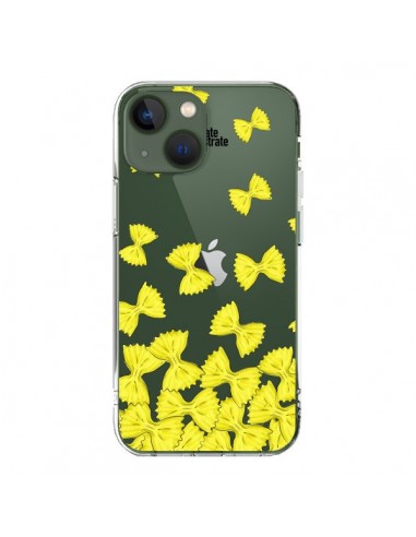 Coque iPhone 13 Italian Pasta Pates Italiennes Transparente - kateillustrate