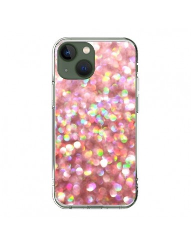 Coque iPhone 13 Paillettes Pinkalicious - Lisa Argyropoulos