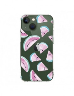 Cover iPhone 13 Anguria Frutta Estate Trasparente - Lisa...