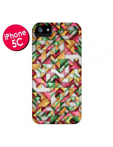 Coque Azteque Triangle Geometric World pour iPhone 5C - Maximilian San