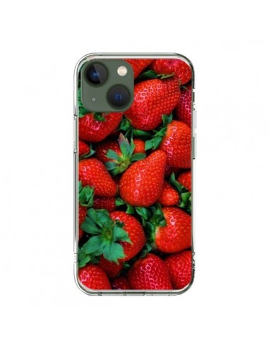 Coque iPhone 13 Fraise Strawberry Fruit - Laetitia