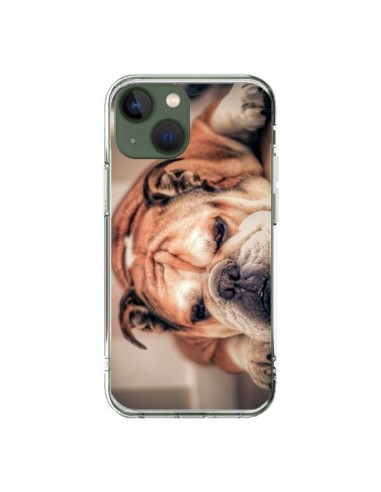 Coque iPhone 13 Chien Bulldog Dog - Laetitia