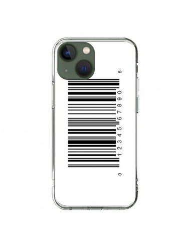iPhone 13 Case Barcode Black - Laetitia