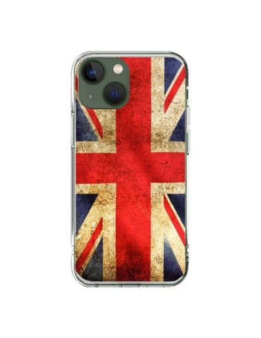 Coque iPhone 13 Drapeau Angleterre Anglais UK - Laetitia