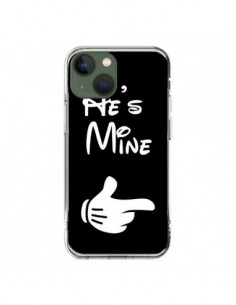 Coque iPhone 13 He's Mine Il est à Moi Amour Amoureux -...