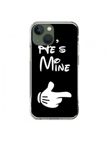 Coque iPhone 13 He's Mine Il est à Moi Amour Amoureux - Laetitia