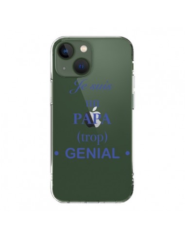 iPhone 13 Case I’m a Genius Dad Clear - Laetitia