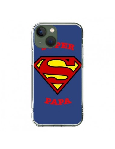 Coque iPhone 13 Super Papa Superman - Laetitia
