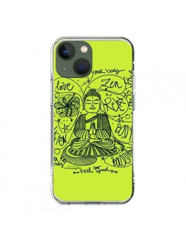 Coque iPhone 13 Buddha Listen to your body Love Zen Relax - Leellouebrigitte