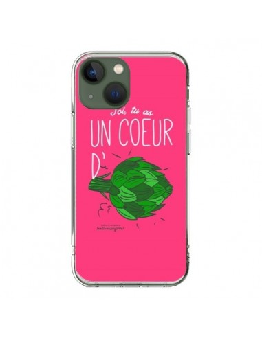 Cover iPhone 13 Toi tu as un coeur d'artichaut Te hai un cuore di carciofo- Leellouebrigitte