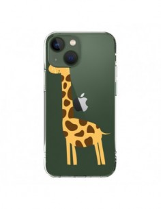 iPhone 13 Case Giraffe Animal Savana Clear - Petit Griffin