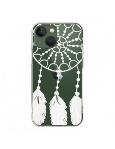 Cover iPhone 13 Acchiappasogni Bianco Dreamcatcher...