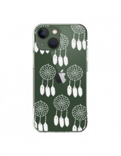 Cover iPhone 13 Acchiappasogni Bianco Dreamcatcher Mini...