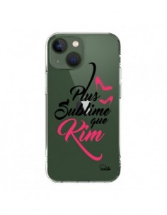 Coque iPhone 13 Plus sublime que Kim Transparente - Lolo...