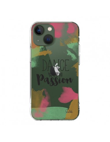 Coque iPhone 13 Dance With Passion Transparente - Lolo Santo