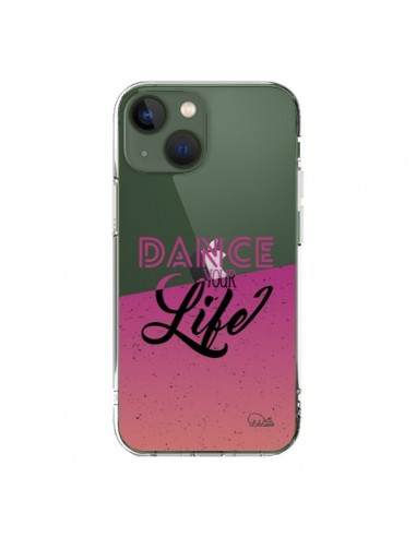 Coque iPhone 13 Dance Your Life Transparente - Lolo Santo