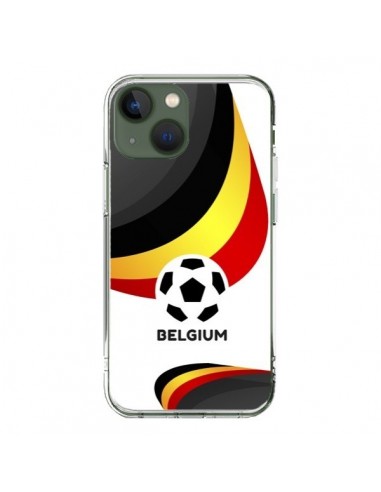 Coque iPhone 13 Equipe Belgique Football - Madotta
