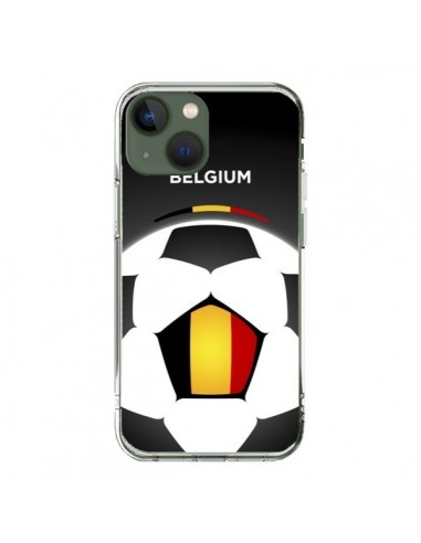 Coque iPhone 13 Belgique Ballon Football - Madotta