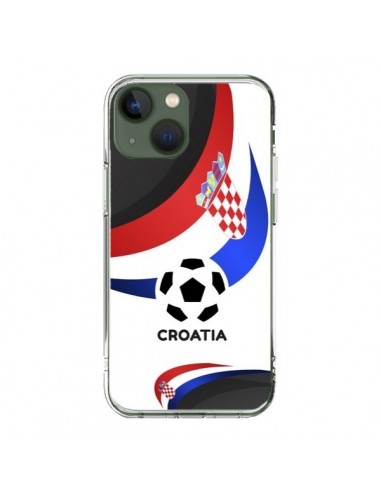 Coque iPhone 13 Equipe Croatie Football - Madotta