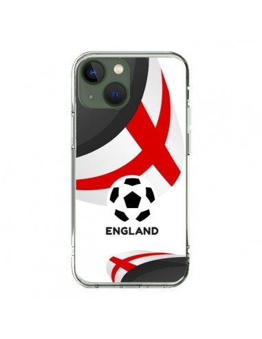 Coque iPhone 13 Equipe Angleterre Football - Madotta