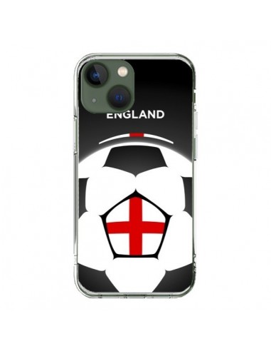 Coque iPhone 13 Angleterre Ballon Football - Madotta