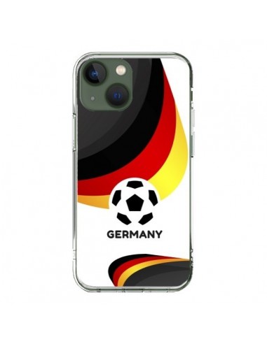 Coque iPhone 13 Equipe Allemagne Football - Madotta