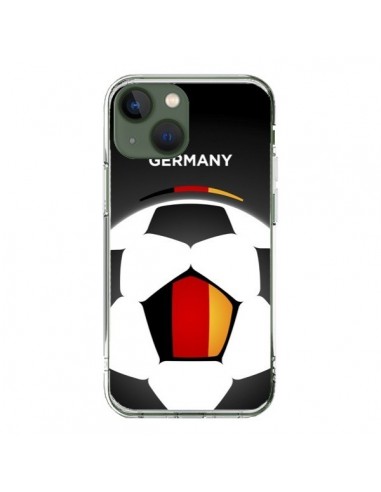 Coque iPhone 13 Allemagne Ballon Football - Madotta