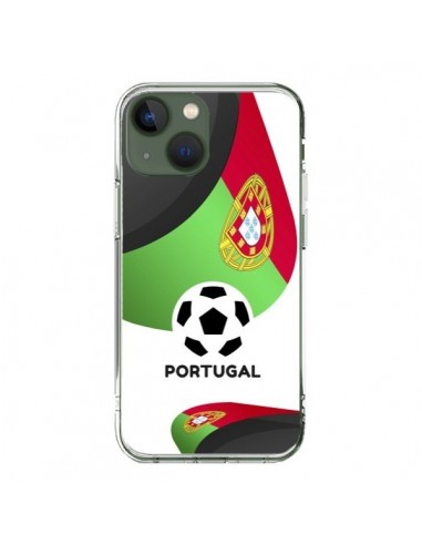Coque iPhone 13 Equipe Portugal Football - Madotta