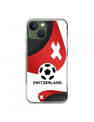 Coque iPhone 13 Equipe Suisse Football - Madotta