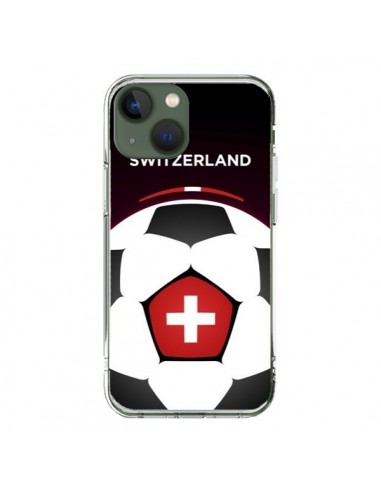Coque iPhone 13 Suisse Ballon Football - Madotta