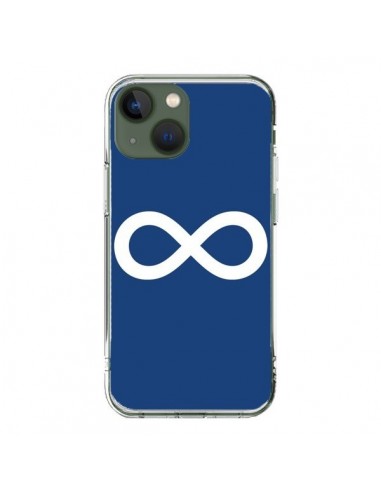 Cover iPhone 13 Infinito Navy Blue Infinity - Mary Nesrala