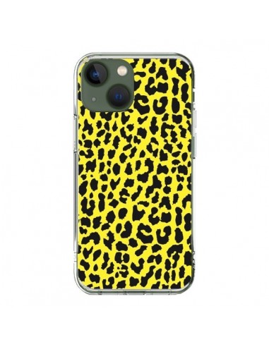 Coque iPhone 13 Leopard Jaune - Mary Nesrala