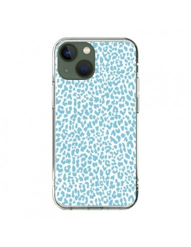 Cover iPhone 13 Leopardo Turchese - Mary Nesrala