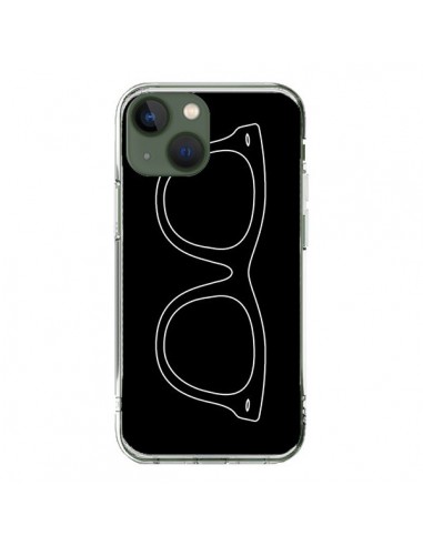 Coque iPhone 13 Lunettes Noires - Mary Nesrala