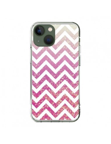 Coque iPhone 13 Chevron Pixie Dust Triangle Azteque - Mary Nesrala