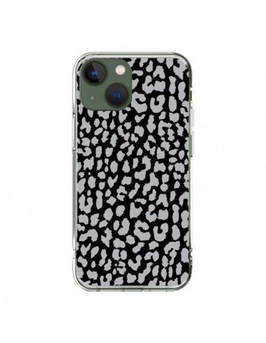 iPhone 13 Case Leopard Grey - Mary Nesrala