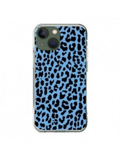 Cover iPhone 13 Leopardo Blu Neon - Mary Nesrala