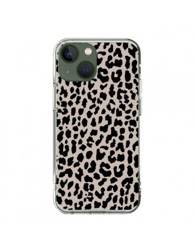 Cover iPhone 13 Leopardo Marrone - Mary Nesrala