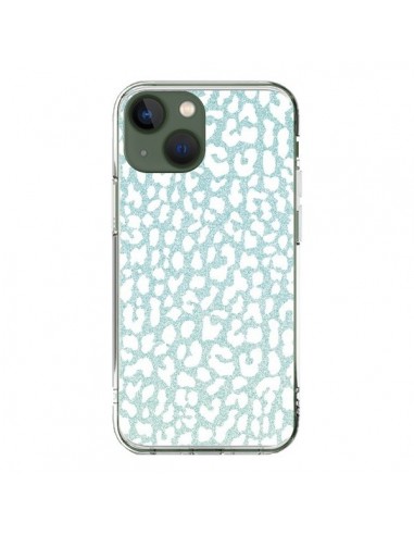 Cover iPhone 13 Leopardo Inverno Mint - Mary Nesrala